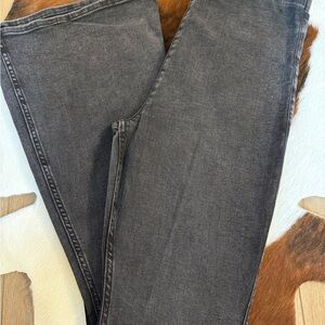 Hollister Gray Skinny Jeans with Faded Wash